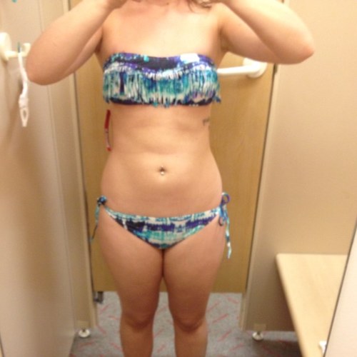 22 years old 5'3, SW: 133 CW: 126 GW: 112 and toned
Eating clean, training mean