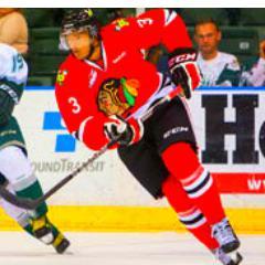 A defenseman just living the dream playing puck. Give me the opportunity and I'll let you know I'm there. Keep your head up.