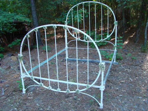 I sell antique iron beds and antique lamps via online web site, and Board & Nail store in Texas.  Free Shipping.