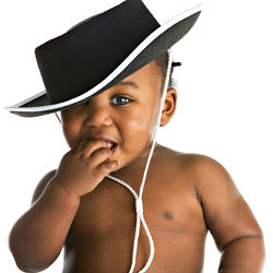 Hey I'm a cowboy baby