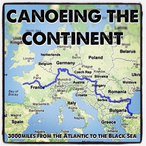 CanoeingEurope's profile picture. 2980 miles from Nantes to Istanbul. James Warner Smith and Nathan Wilkins bossing the most comprehensive crossing of Europe by canoe. Ever. 02/07/13 - 24/11/13.