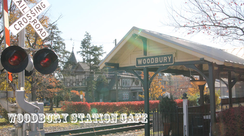 The station building, which the Finneys separated into three dining areas, was built in 1883.