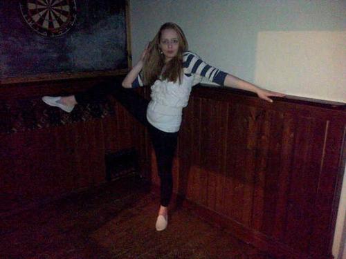 i love dancing, i love having fun and having a laugh