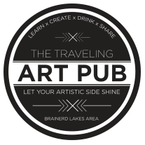 The Traveling Art Pub // LET YOUR ARTISTIC SIDE SHINE
LEARN x CREATE x DRINK x SHARE