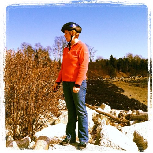 I'm a mom and wife, working from a small town in Maine.