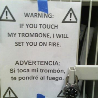 {Follow my #AwesomeTromboneDuo buddy, @Trombuscus!~} #FirstChair #ILMEA2YearsInARow #FourthYearTrombonist