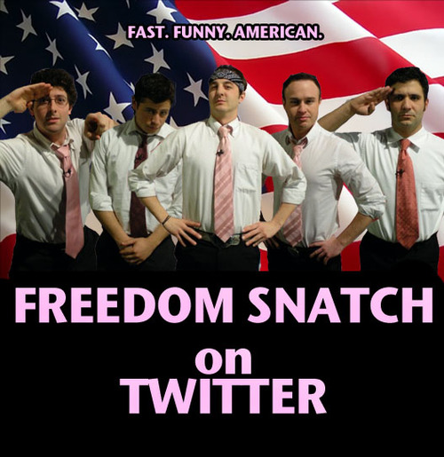 FreedomSnatch's profile picture. Improv for Americans, by Americans, in American.
