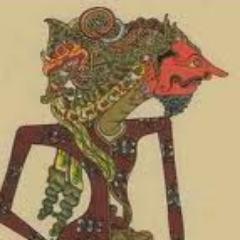 Indonesian traditional puppet we call Wayang