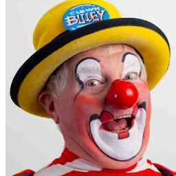 Bluey is an experienced award-winning international professional clown/entertainer