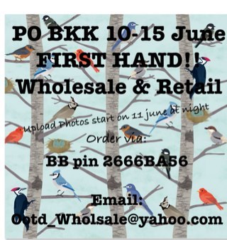 Follow us on: instagram @ootd_wholesale or BB pin 2666BA56 or Whatsapp 087875303367 or email: ootd_wholesale@yahoo.com