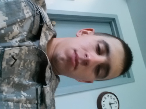 hello my name is james duke, I'm 20 years old and I am a combat medic in the US Army.