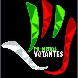 PR1meros Votantes con el Partido Revolucionario Institucional.