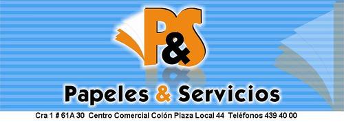 Clasificados País - Qhubo --
SOAT --
Envíos Nal e Internal --
Apostillaje - Certificado de Tradición--
Asesorías Contables -
Papeleria Y mucho mas!!