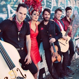 California band playing Roma (gypsy) music (Balkan, Romanian, Flamenco, Gypsy Jazz, original music) What is gypsy music?  It's party music.