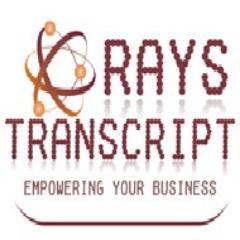 Rays Transcript have been working in this field of business since last few years. We are the multi-talented, multi-taskers, dealing with different activities,.