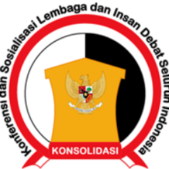 OfficialTwitter of  Konferensi dan Sosialisasi Lembaga dan Insan Debat Seluruh Indonesia. 11-13 September 2013