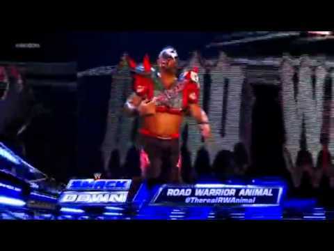 WWE Hall of Famer Joe Laurinaitis, also known as Road Warrior Animal, of the legendary tag team, The Road Warriors. #WhatARush #RIPHawk