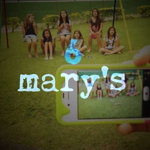 @6marysofficial: This is the band 6 Mary's. The singers are : Mary,Duddey,Duda,Walls,Mariana and Nick. 6 beauty and talent girls.