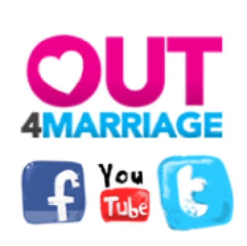 The award winning @Out4Marriage campaign. Tell us why you're #Out4Marriage. Calling for #EqualMarriage Worldwide.

Tweets by @jamesjwalsh & @benjamincohen