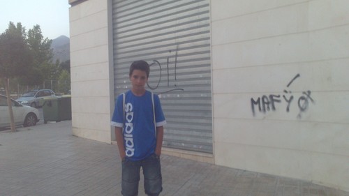 Portero del Nueva Elda F.S Infantil A. Mi pasión es el fútbol sala.
