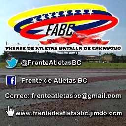 FRENTE ATLETAS BATALLA DE CARABOBO @rafaellacava10 @1DarwinHernandz @yure_romero @Mindeporte @DPazyVida @FND_IND @OfficialCOV @pinfantea @mimouvargas