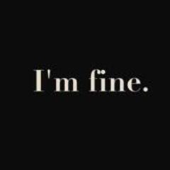 I feel like shit and all I can do is feel it.
I am not okay, I'm never gonna fucking be okay. welcome to my world of lies ♥