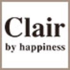クレールとは「光」、「透明感」のフランス語。 
ハピネスの理念「すべての人を幸せに」のもと、 光の舞台、空間で皆様がキレイになって幸せになれるように・・・ 

スタッフからお客様へ光りを伝え、その周りの人たちにも 輝きと幸せを感じてもらえるお店。