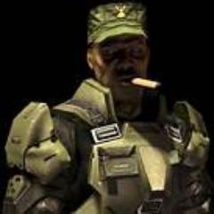Sergeant Major Avery J. Johnson. I lead the Spartans and Marines against the Covenant and the Flood. Born in Chicago, Illinois and enlisted in the UNSC at 19.