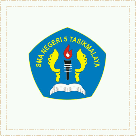 Akun twitter resmi OSIS SMA Negeri 5 Tasikmalaya.