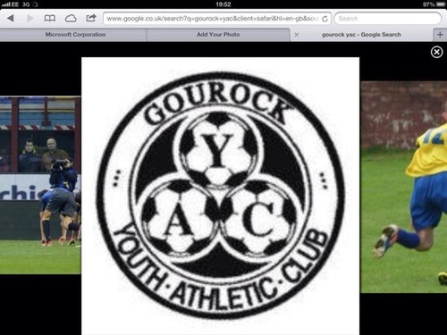 Gourock Youth Athletic Club Based at George Road Gourock Letting kids from 5 to 21 enjoy football since 1970