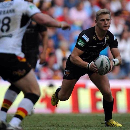 Wigan lad and play rugby league for Warrington Wolves. Currently on loan with Huddersfeild Giants