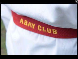 Taekwondo Abay club SMPN 12 Bekasi Lets go Abay!!!!