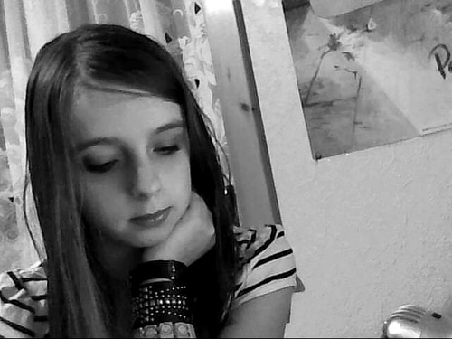 Hi! I am a 14 year old girl who loves music, both making it and listening to it. Muay Thai, my friends and family, I'm a bit weird, but who wants to be normal?