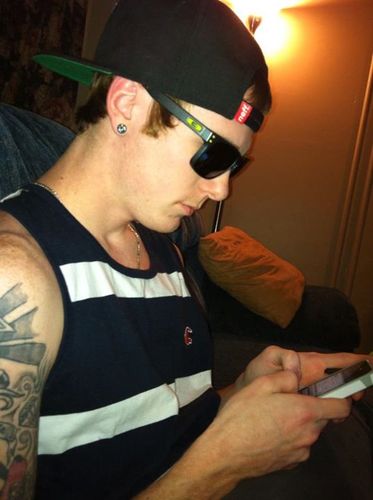 23, i stay Laced Up till death and follow the best movement in the world EST 4 Life, i smoke that loud and dont think I should be judged because of it