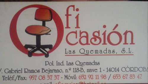 Empresa dedicada a la venta de mobiliario de oficina nuevo y de ocasión.Córdoba,España