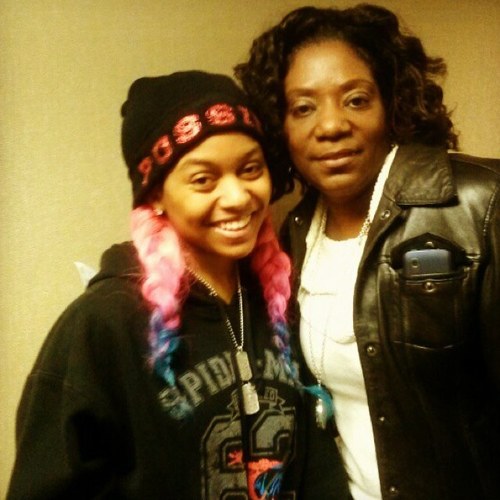 Lourdes' sister,Shamra's daughter,Beverly's Gbaby,and God's child Yes,I'm an OMG Girl (: