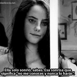 No soy fria soy realista