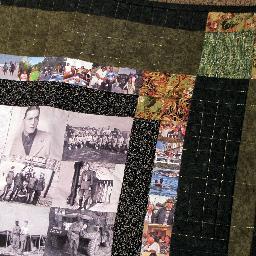 quilter, mosaic photo quilts, True Image Quilts, photo quilts, quilting, thread painting, family history, family photos, fiber artist
