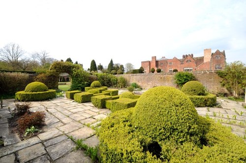 Peover Hall, Park Gardens Grade 2* Elizabethan house & Grade 1 listed Carolean Stables. Open Tues & Thurs afternoon May-Sept 01565654107 
http://www.tattonestat