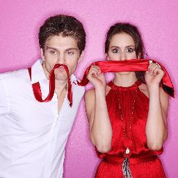 I love Pretty Little Liars, Troian Bellisario 
and Keegan Allen! I also LOVE modern family, Ty Burrell and Jesse Tyler Fergeson!