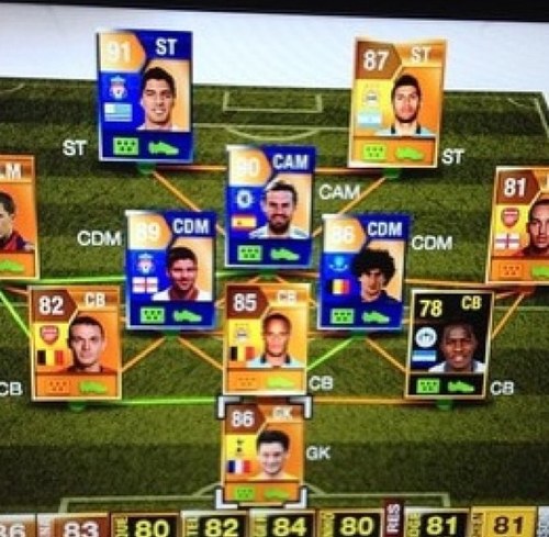 Poeple if you follow me you will have a Free team FUT Add me on kik if you want any players SASportsGaming465