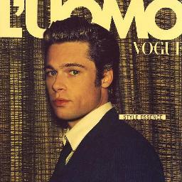 Tweets from the PR team of L'Uomo Vogue.