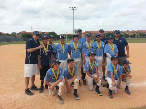 The finest group of 12U ballplayers to come out of the Pinecrest/Palmetto Bay area in the past year!