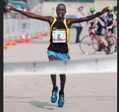 KenyanRunner8's profile picture. My name is Eliud (Heldy) Ngetich. I am a professional long distance runner with PRs of 2:11:59 and 1:02:40. Born and raised in Kenya. Now in the USA.