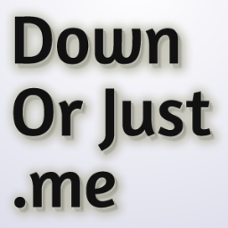 DownOrJust.Me is a simple service that allows you to quickly check a website's status. Down or just me? Check now!
