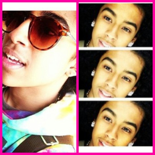 I'm cute with swag I love my family and friends I love god follow me please