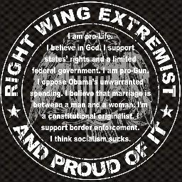 God Fearing Christian....America Loving Patriot.