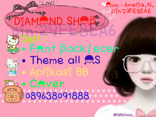 ¤ Sell : Font pack/satuan,, Theme all OS,, link games,, link app..DLL.. ¤ pin:29FE8EA6 ¤ mau beli lgsg invite ya ☺ .... •°♡.. ᵗʰᵃᶰᵏᵧₒᵤ ..♡°•