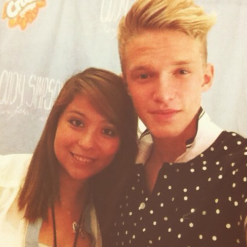 Got to meet cody on 06.02.13❤ & meet his manager matt graham #ParadiseTour❤️