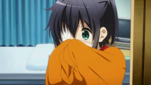 V:@OtakuAnimeRP | from : Chuunibyou Demo Koi ga Shitai | chūnibyō : Yuuta.Nibutani.Azumi.Sanae | Devil Eyes ;;